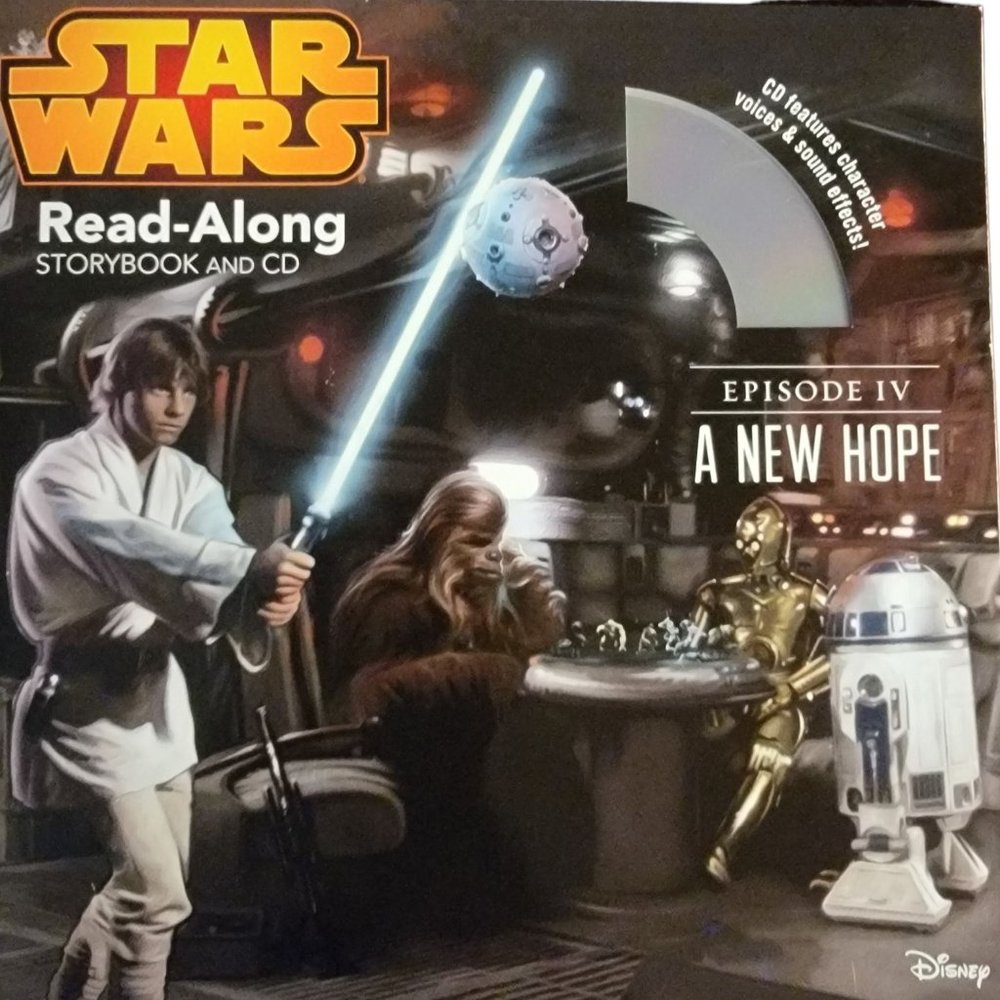 Star Wars Read-Along Storybook and CD Episode IV: A New Hope